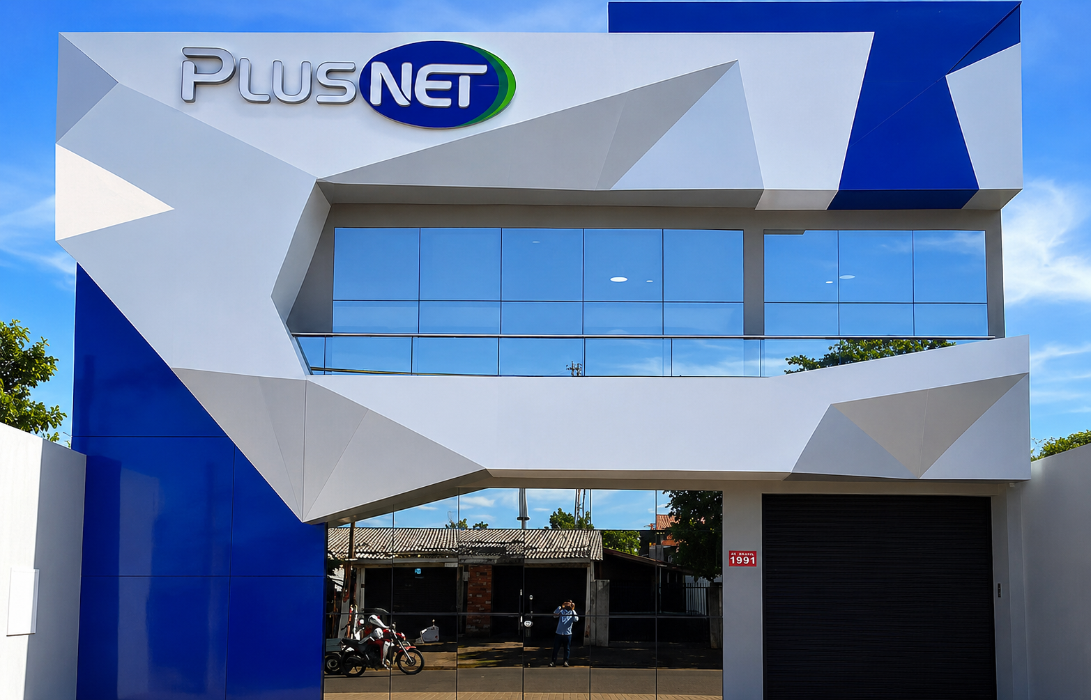Sede da PlusNet Telecom em Foz do Iguaçu